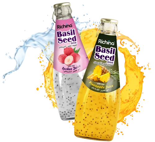 Basil seed drinks