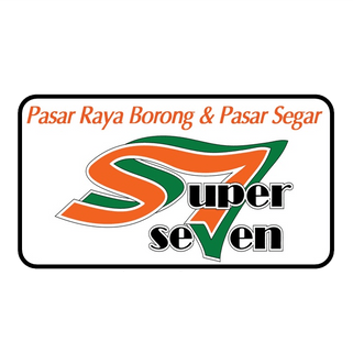 Super Seven logo – Moittry Infinity partner supermarket in Malaysia with fresh and wholesale focus