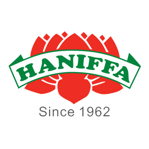 HANIFFA logo – Moittry Infinity heritage retail partner since 1992 in Malaysian F&B and specialty distribution