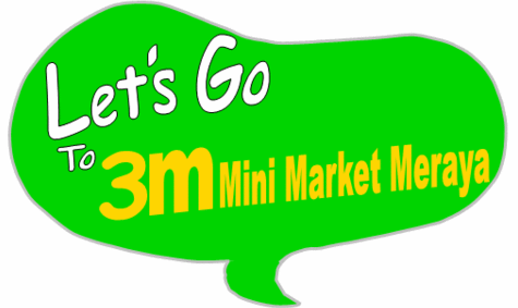 3M Mini Market Meraya logo – Colorful retail partner of Moittry Infinity