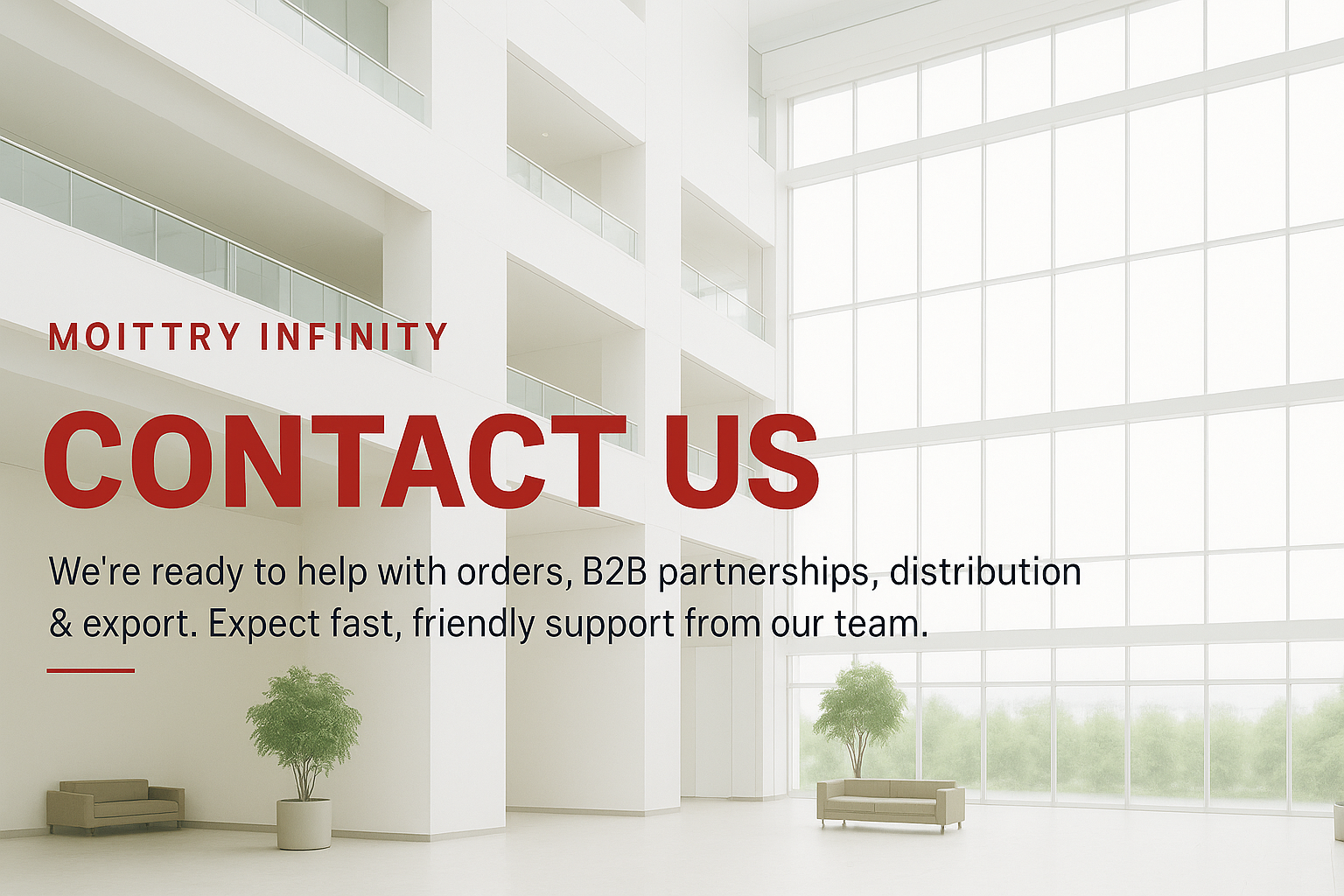 Moittry Infinity — Contact Us